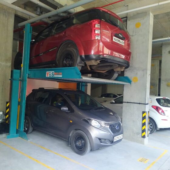 Advanced hydraulic parking systems in Bangalore for cars and SUVs