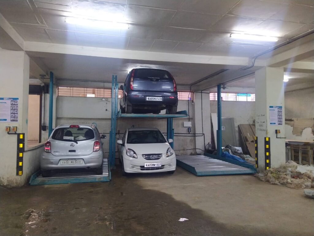 Best car parking solutions in Bangalore for apartments and offices